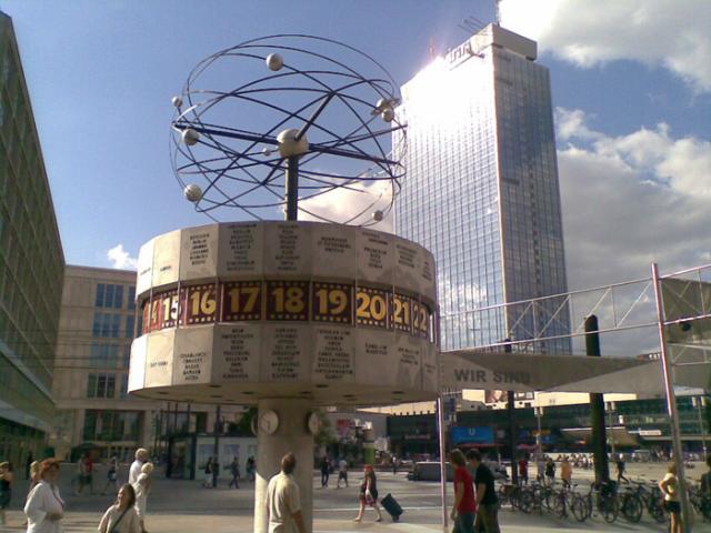 world time clock Berlin